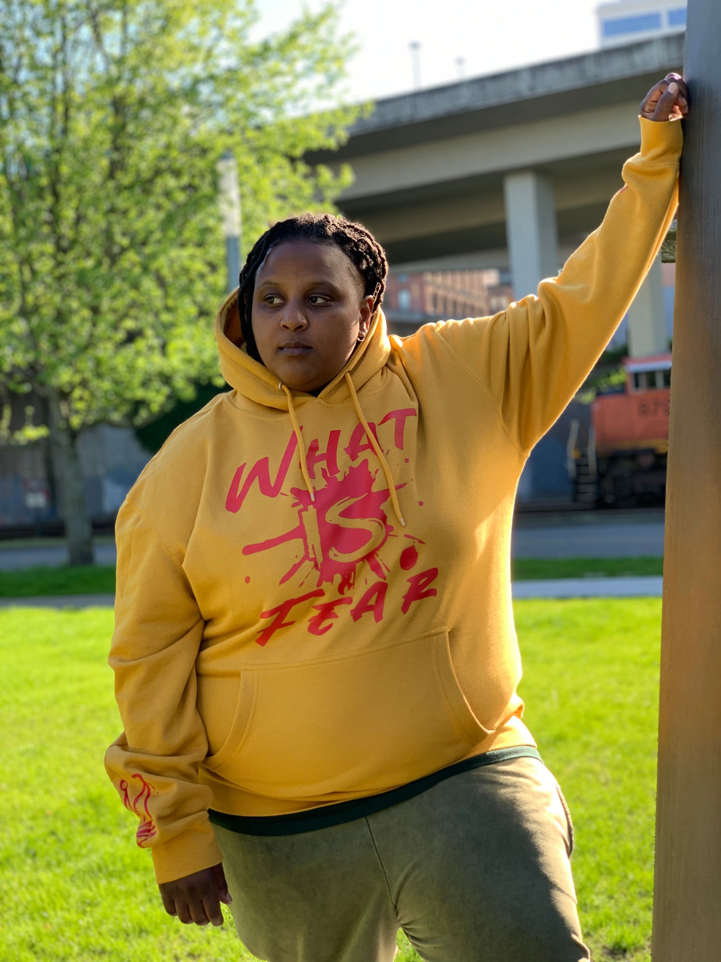 Red & Yellow Hoodie