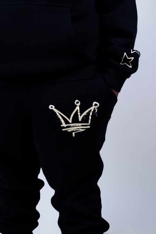 Black & Khaki Joggers