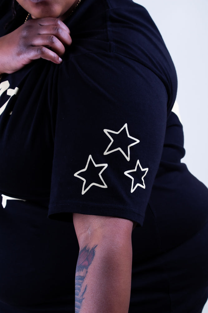 Black & Khaki Tee