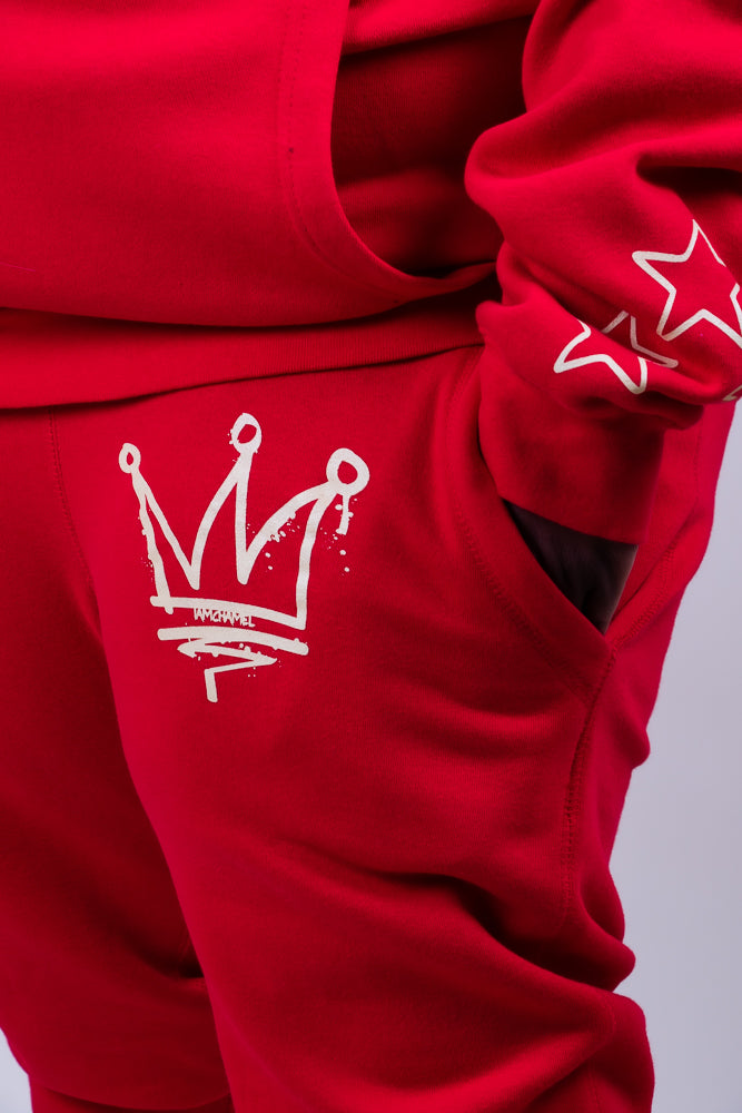 Red Joggers
