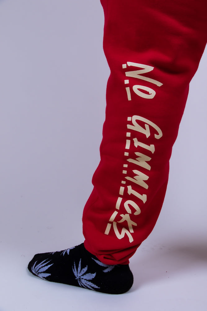 Red Joggers